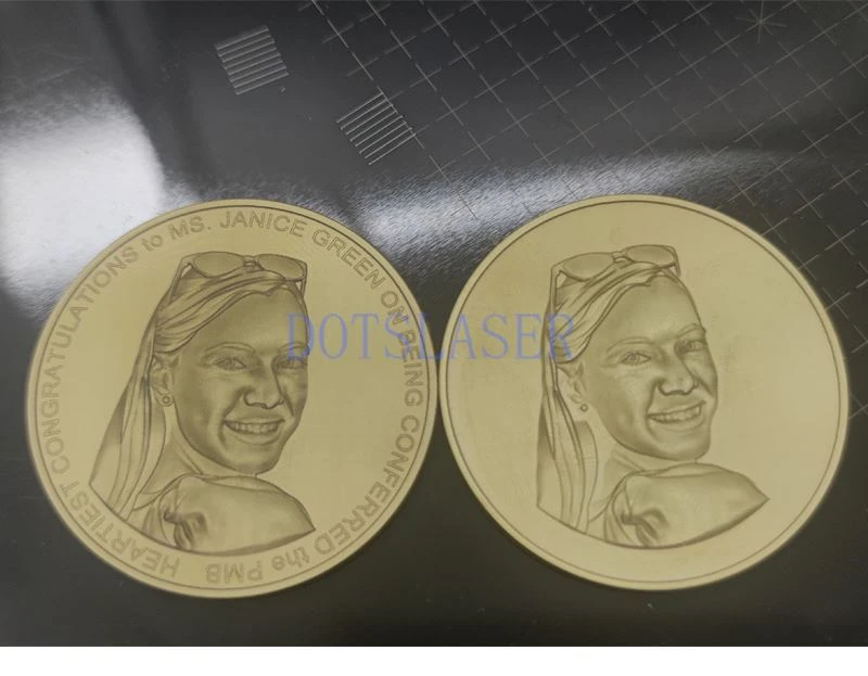 3D laser engraving metal