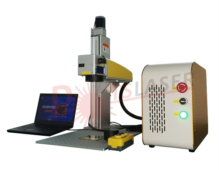 Máquina de marcado láser con enfoque automático