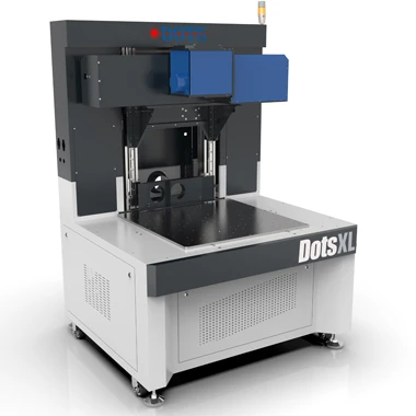 Industria de la máquina de marca láser dinámica de dióxido de carbono 3D