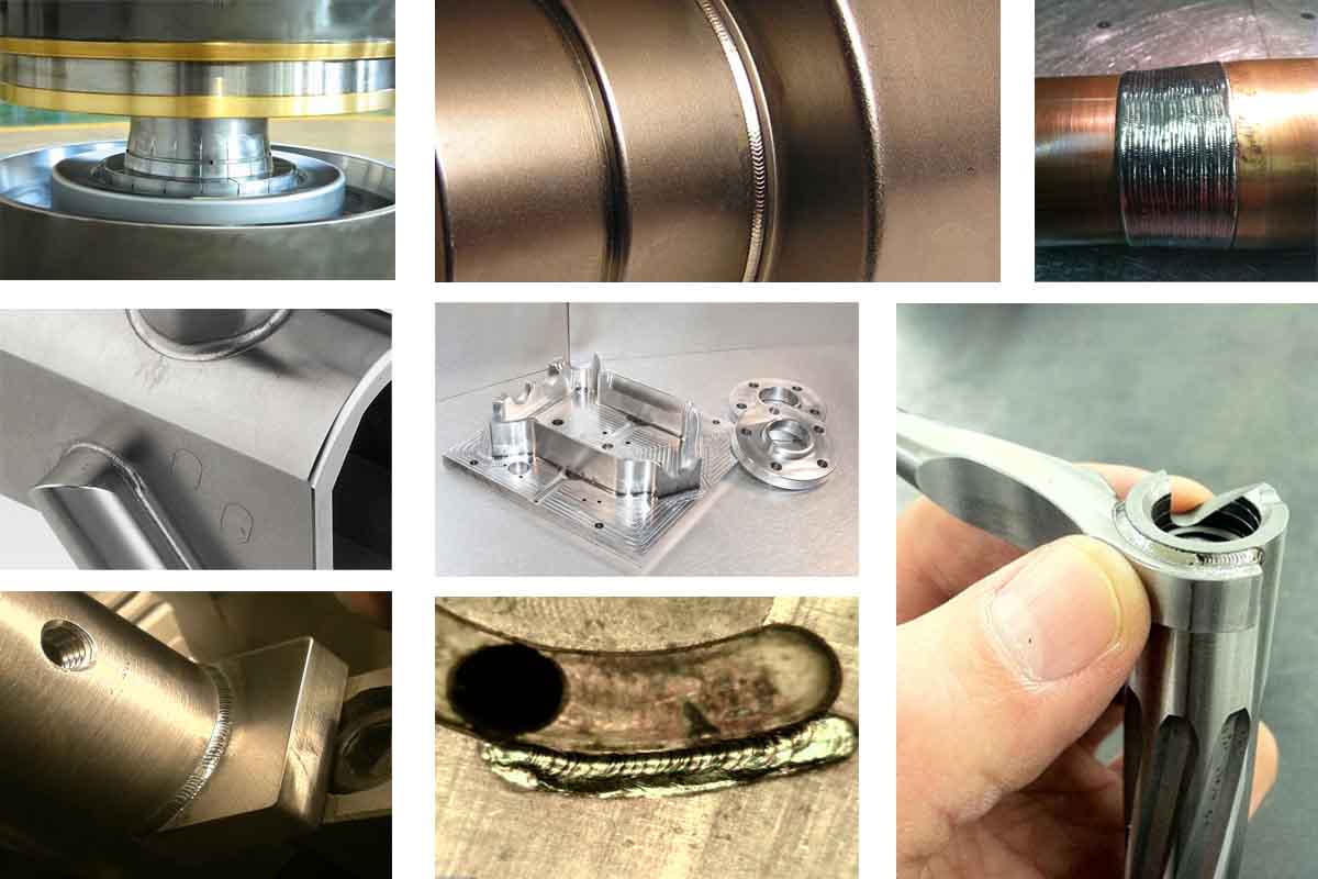 Tool and mold welding samples